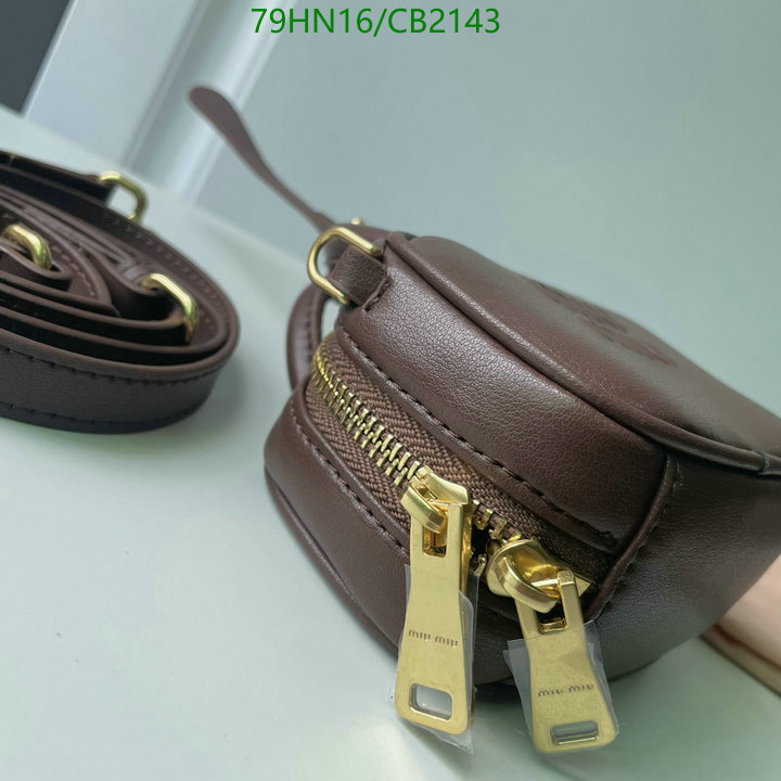 Miu Miu Bag-(4A)-Crossbody- Code: CB2143 $: 79USD