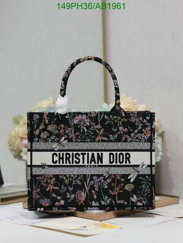 Dior Bag-(Mirror)-Book Tote- Code: AB1961 $: 149USD