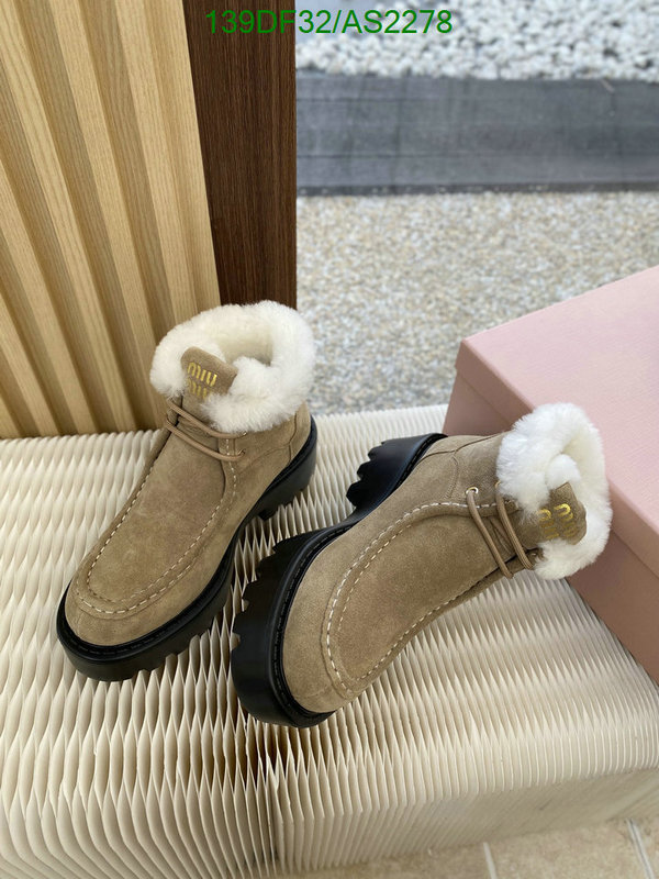 Women Shoes-Miu Miu Code: AS2278 $: 139USD