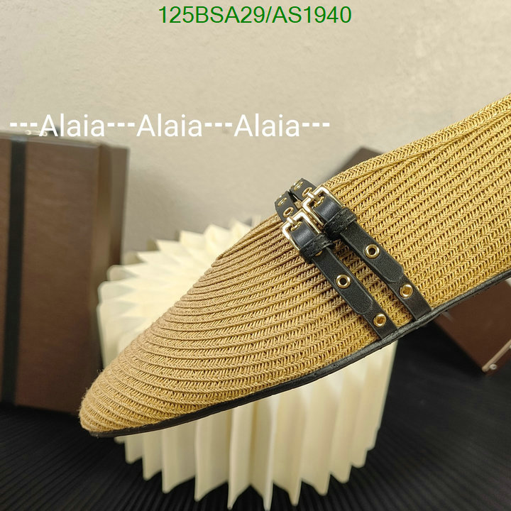 Women Shoes-ALAIA Code: AS1940 $: 125USD