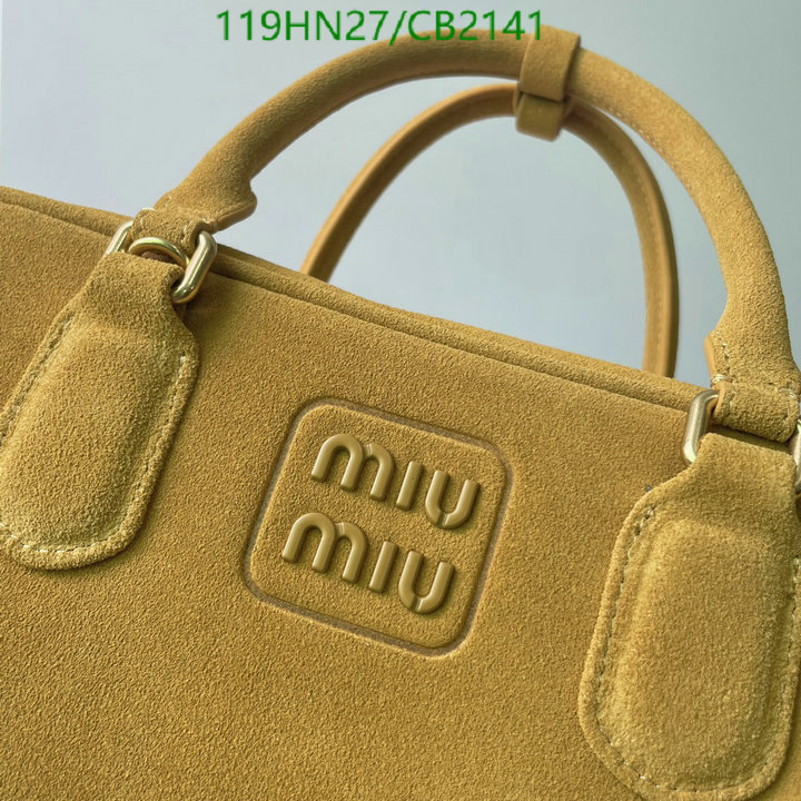 Miu Miu Bag-(4A)-Crossbody- Code: CB2141 $: 125USD