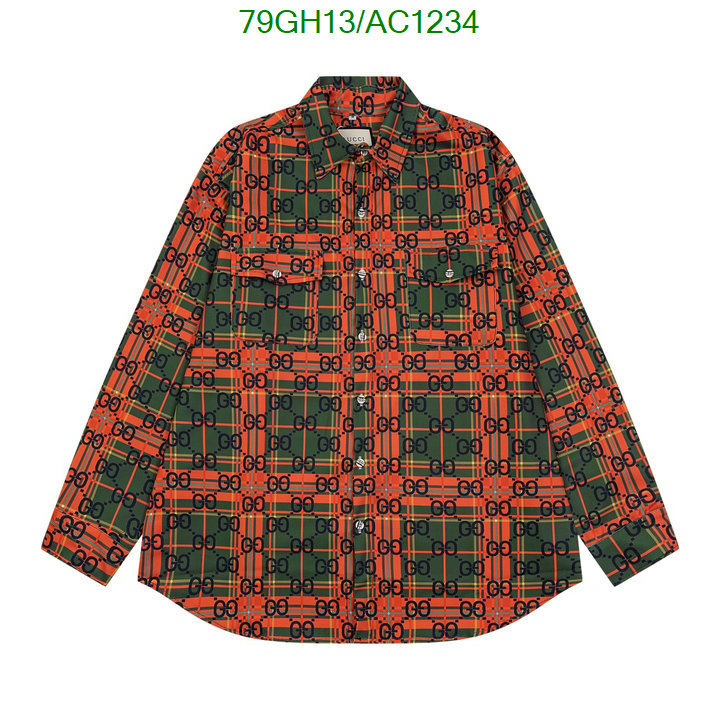 Clothing-Gucci Code: AC1234 $: 79USD