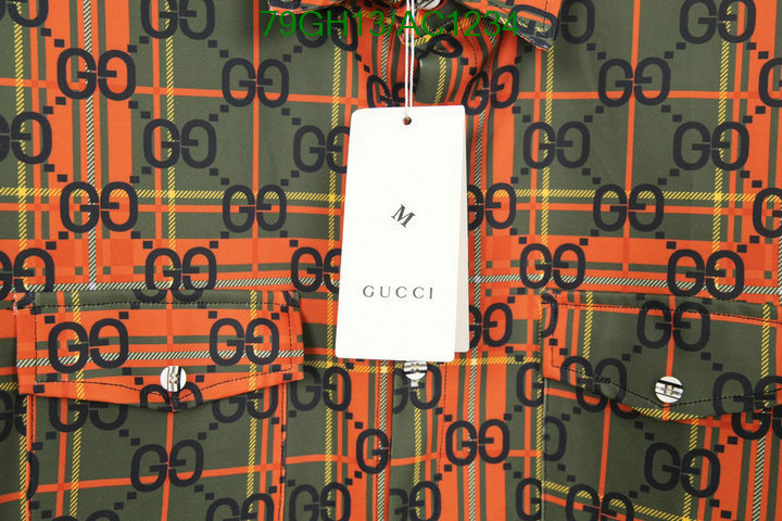 Clothing-Gucci Code: AC1234 $: 79USD