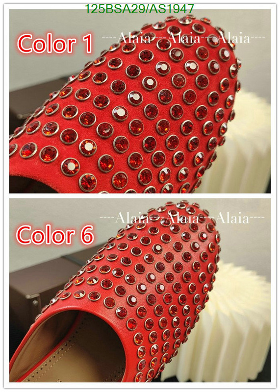 Women Shoes-ALAIA Code: AS1947 $: 125USD