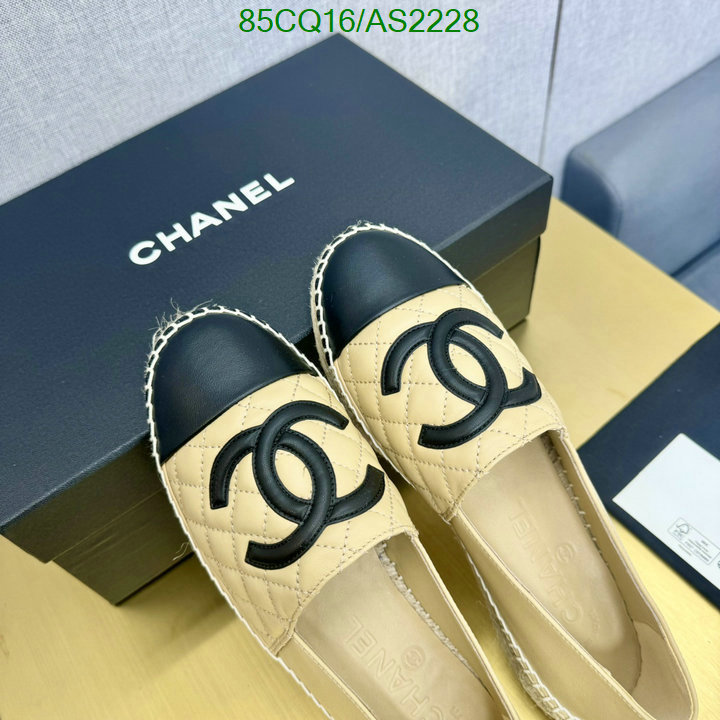 Women Shoes-Chanel Code: AS2228 $: 85USD