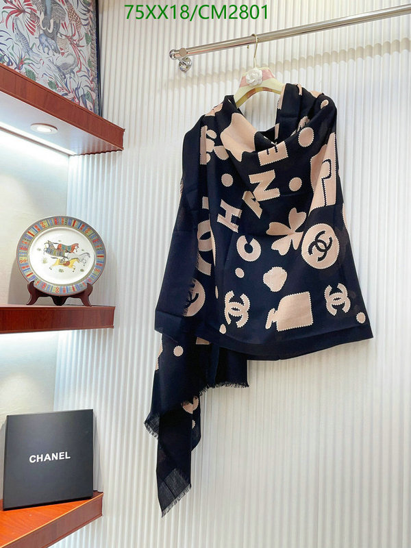 Scarf-Chanel Code: CM2801 $: 75USD