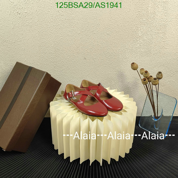 Women Shoes-ALAIA Code: AS1941 $: 125USD