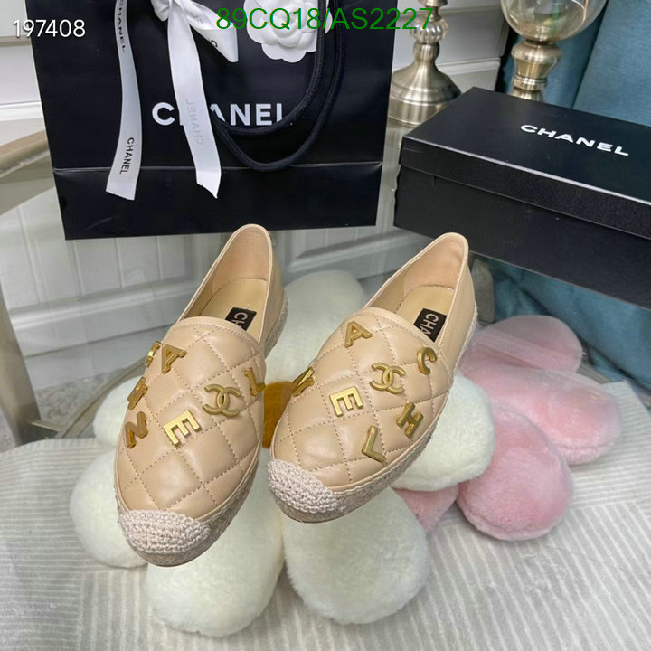 Women Shoes-Chanel Code: AS2227 $: 89USD