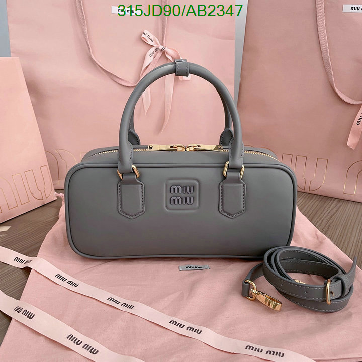 Miu Miu Bag-(Mirror)-Handbag- Code: AB2347 $: 315USD