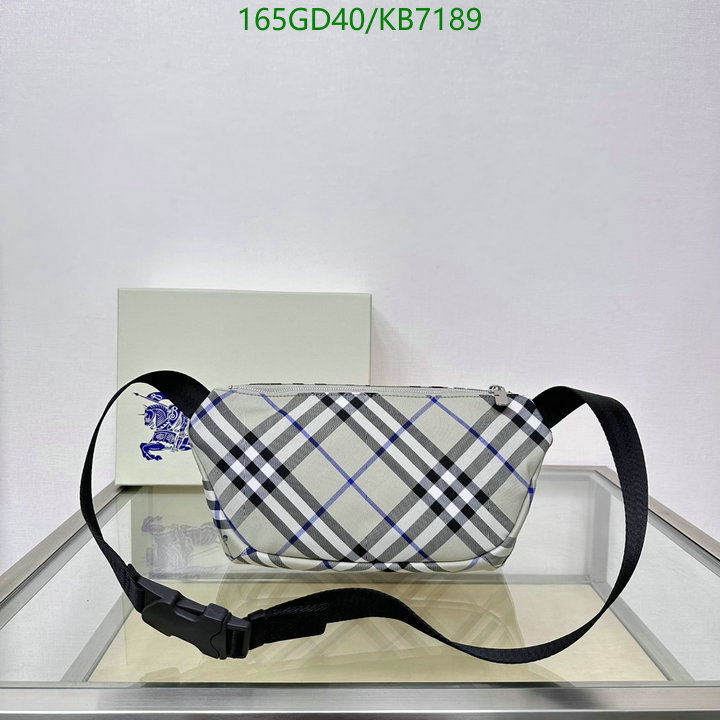 Burberry Bag-(Mirror)-Belt Bag-Chest Bag-- Code: KB7189 $: 165USD