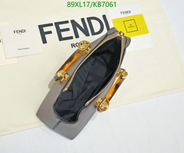 Fendi Bag-(4A)-Boston- Code: KB7061 $: 89USD