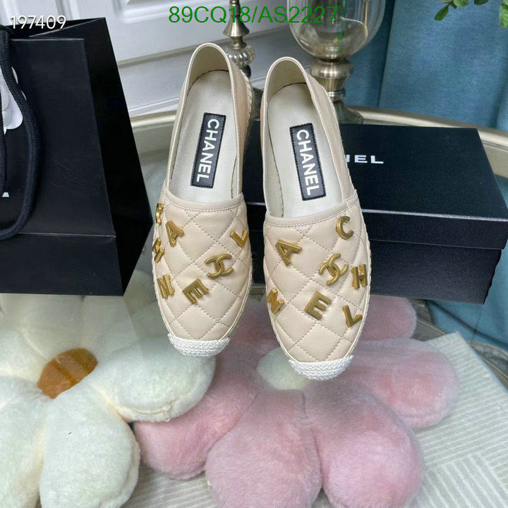 Women Shoes-Chanel Code: AS2227 $: 89USD