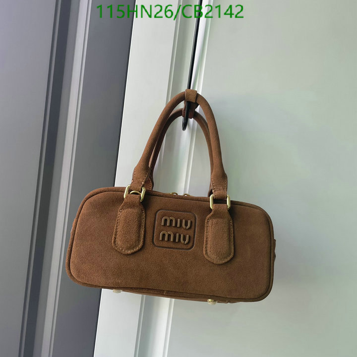 Miu Miu Bag-(4A)-Handbag- Code: CB2142 $: 115USD