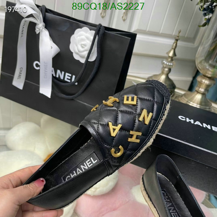 Women Shoes-Chanel Code: AS2227 $: 89USD