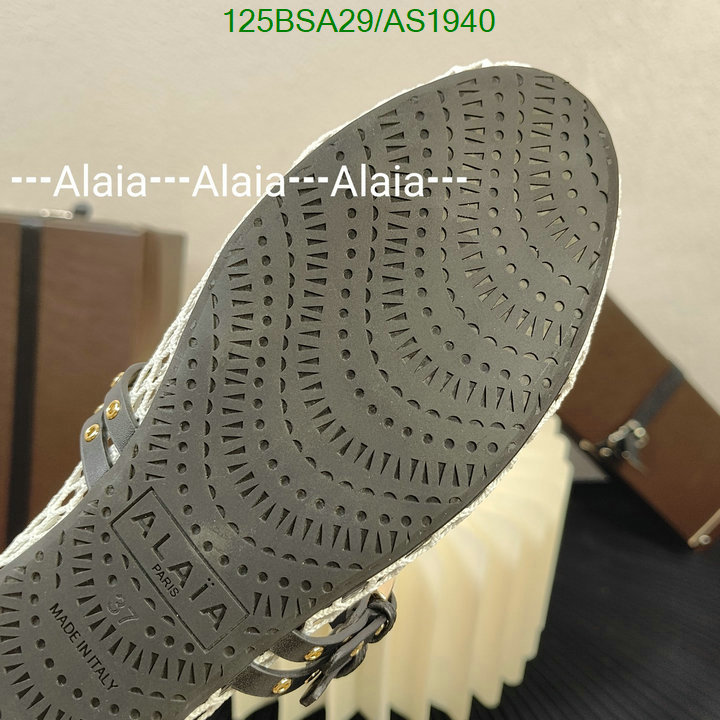 Women Shoes-ALAIA Code: AS1940 $: 125USD