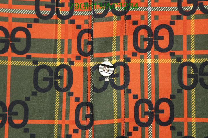 Clothing-Gucci Code: AC1234 $: 79USD