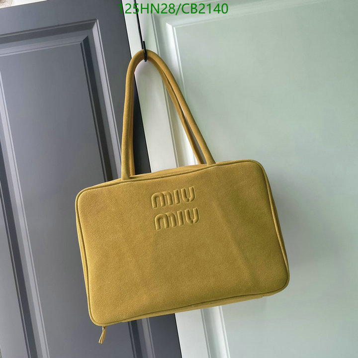 Miu Miu Bag-(4A)-Handbag- Code: CB2140 $: 125USD