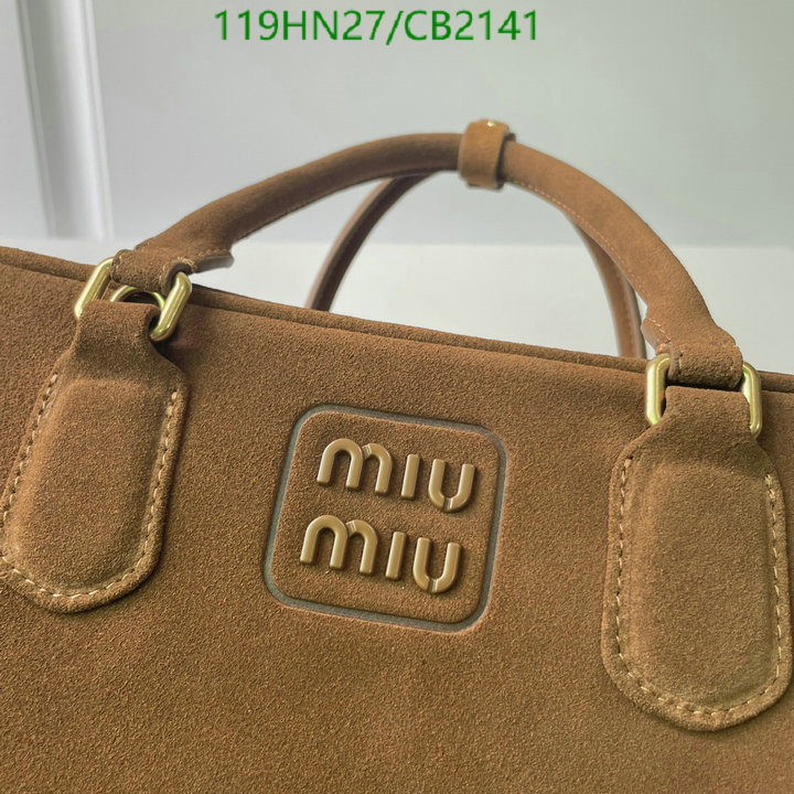 Miu Miu Bag-(4A)-Handbag- Code: CB2141 $: 125USD