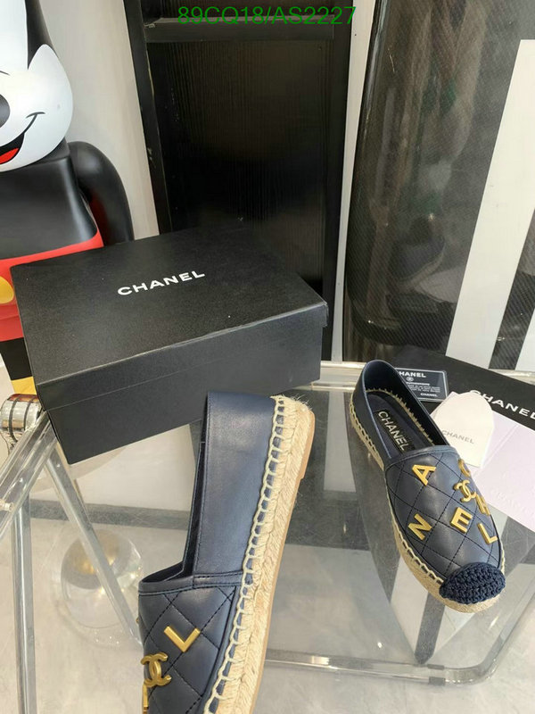 Women Shoes-Chanel Code: AS2227 $: 89USD