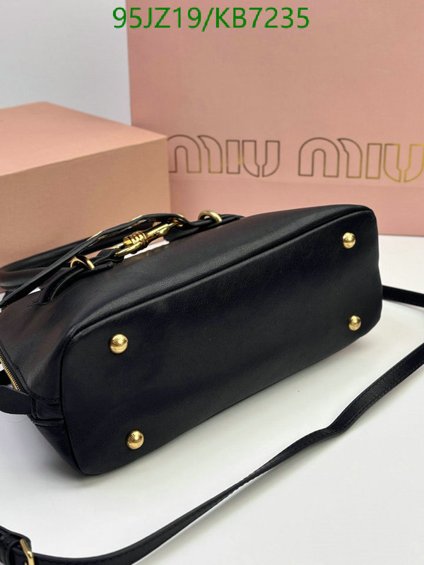 Miu Miu Bag-(Mirror)-Handbag- Code: KB7235 $: 95USD