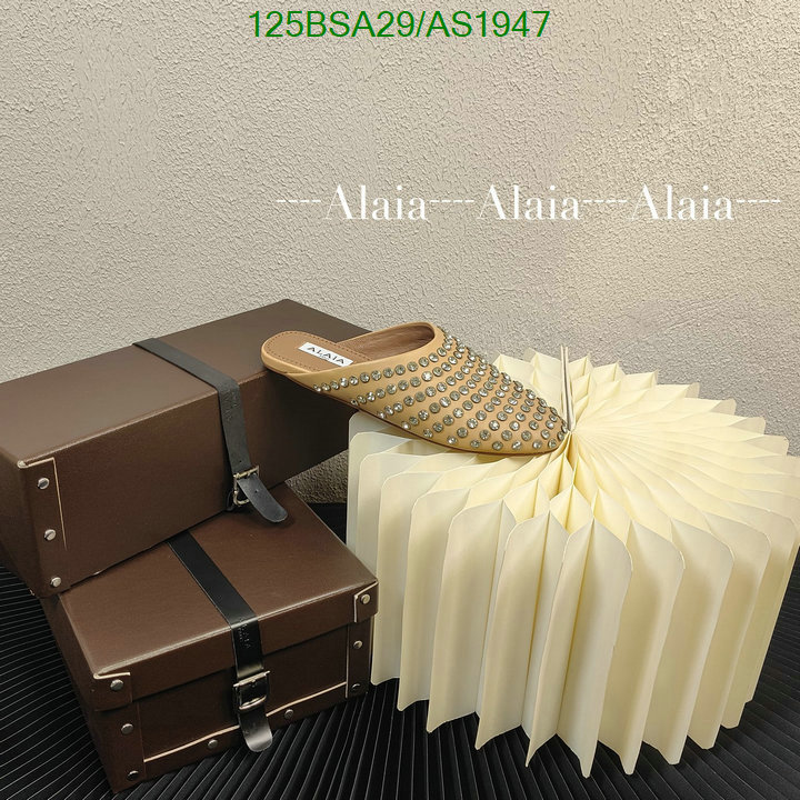 Women Shoes-ALAIA Code: AS1947 $: 125USD