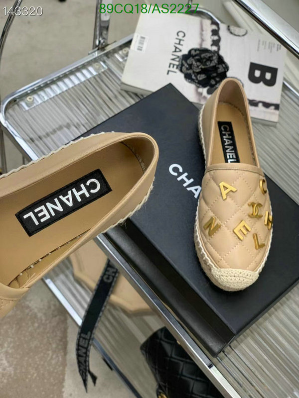 Women Shoes-Chanel Code: AS2227 $: 89USD