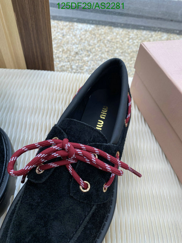 Women Shoes-Miu Miu Code: AS2281 $: 125USD