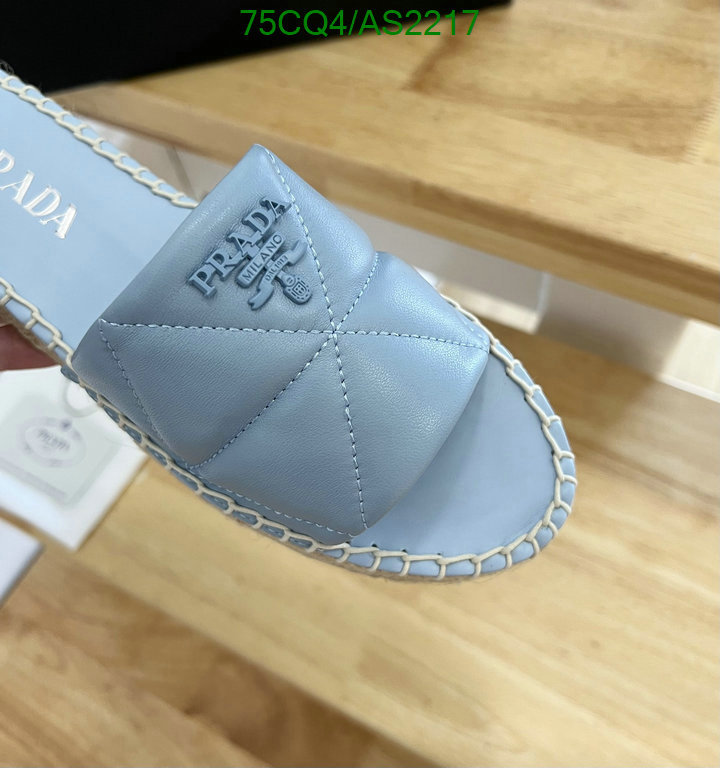 Women Shoes-Prada Code: AS2217 $: 75USD