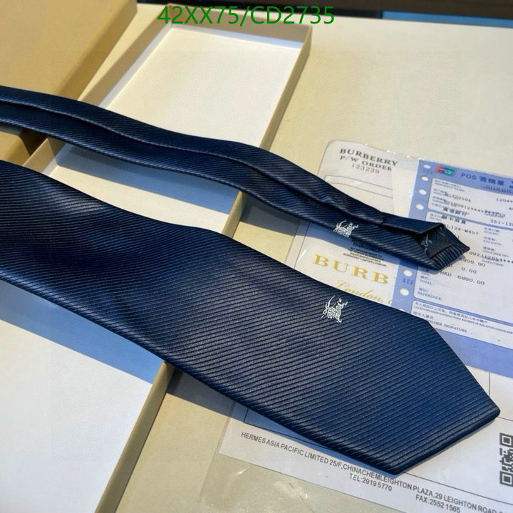 Ties-Burberry Code: CD2735 $: 42USD