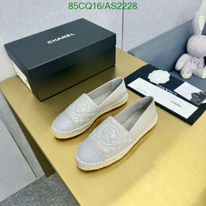 Women Shoes-Chanel Code: AS2228 $: 85USD