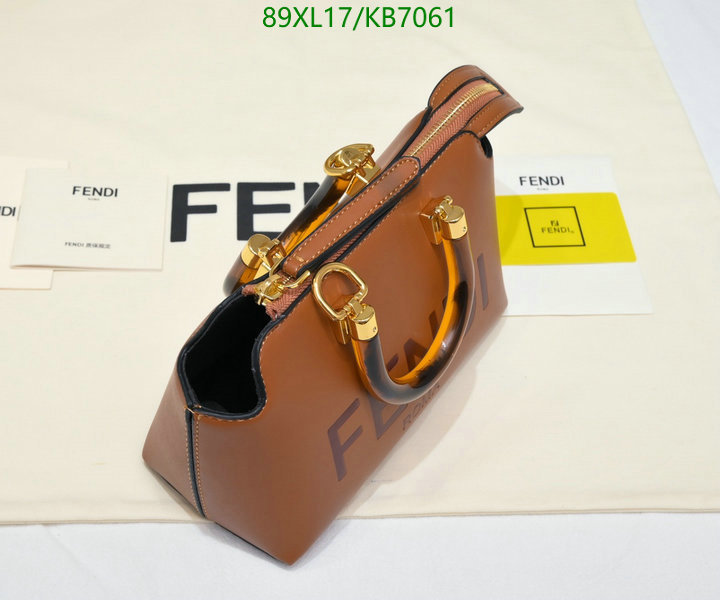 Fendi Bag-(4A)-Boston- Code: KB7061 $: 89USD