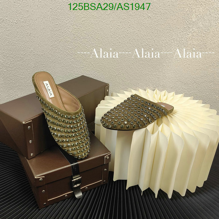 Women Shoes-ALAIA Code: AS1947 $: 125USD