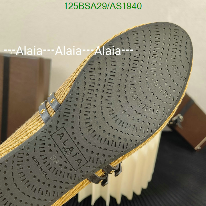 Women Shoes-ALAIA Code: AS1940 $: 125USD