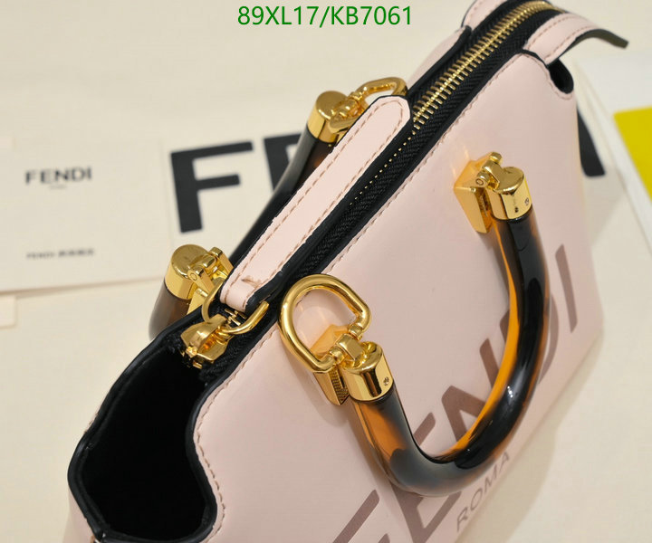 Fendi Bag-(4A)-Boston- Code: KB7061 $: 89USD