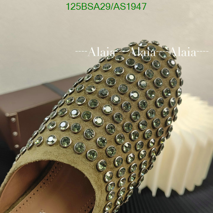 Women Shoes-ALAIA Code: AS1947 $: 125USD