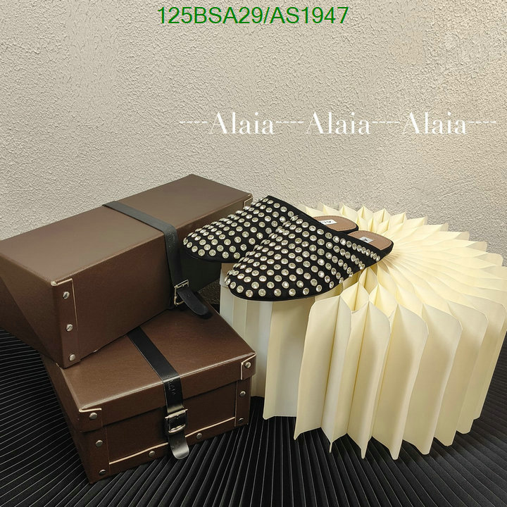 Women Shoes-ALAIA Code: AS1947 $: 125USD