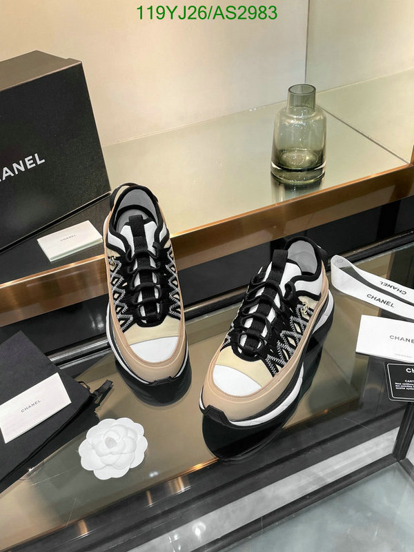 Women Shoes-Chanel Code: AS2983 $: 119USD