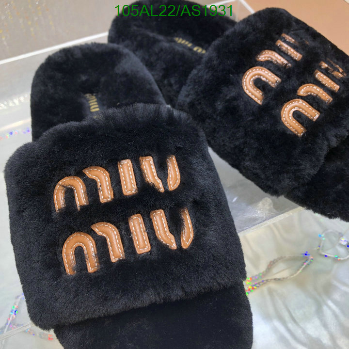 Women Shoes-Miu Miu Code: AS1931 $: 105USD