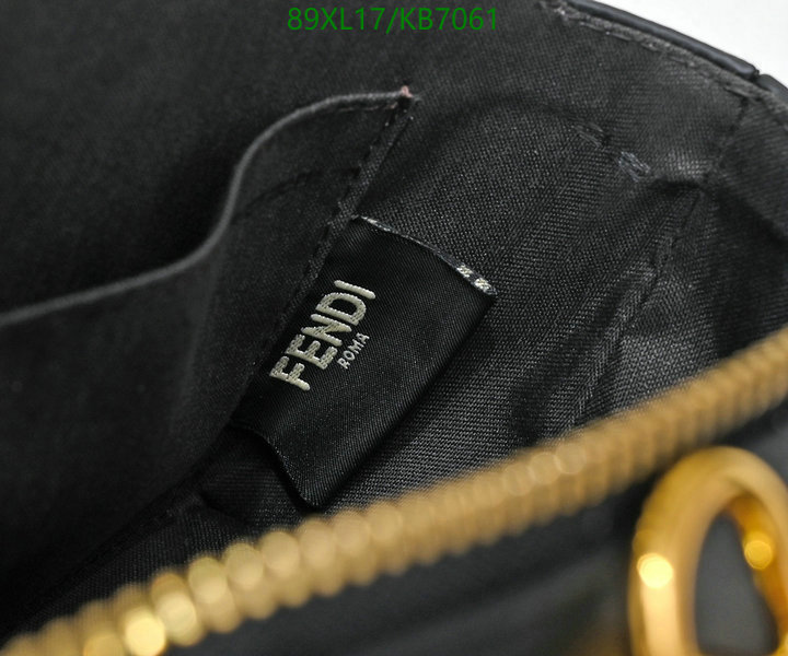 Fendi Bag-(4A)-Boston- Code: KB7061 $: 89USD