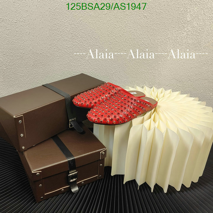 Women Shoes-ALAIA Code: AS1947 $: 125USD