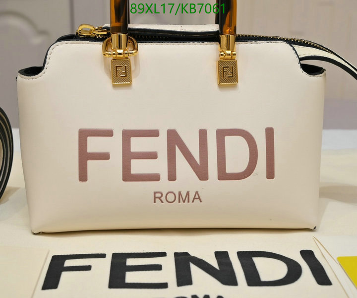 Fendi Bag-(4A)-Boston- Code: KB7061 $: 89USD