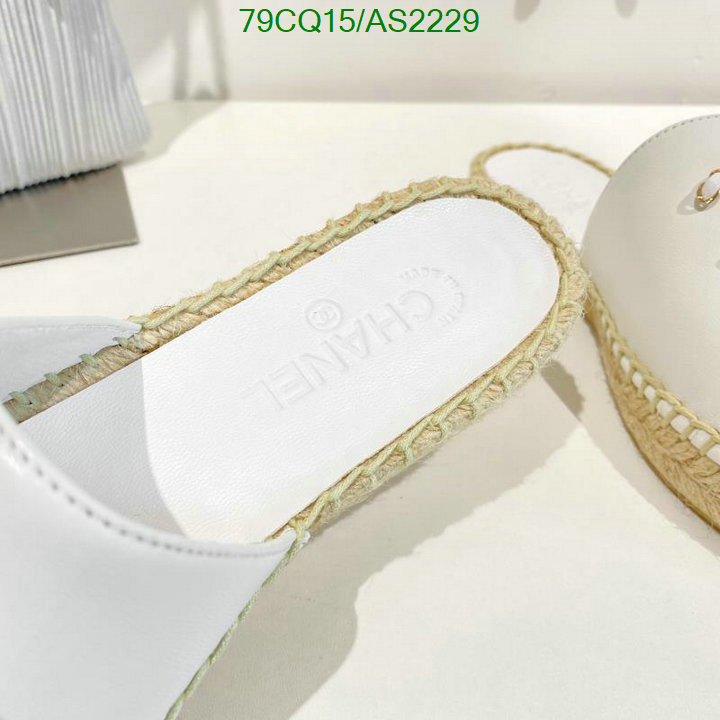 Women Shoes-Chanel Code: AS2229 $: 79USD