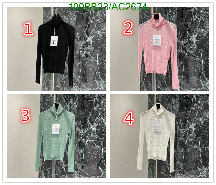 Clothing-Chanel Code: AC2674 $: 109USD