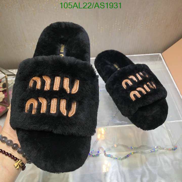 Women Shoes-Miu Miu Code: AS1931 $: 105USD