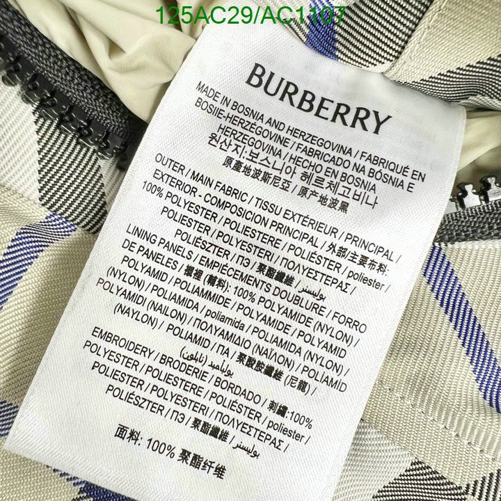 Down jacket Women-Burberry Code: AC1107 $: 125USD