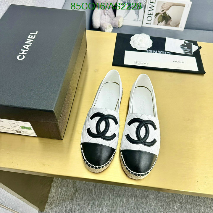 Women Shoes-Chanel Code: AS2228 $: 85USD