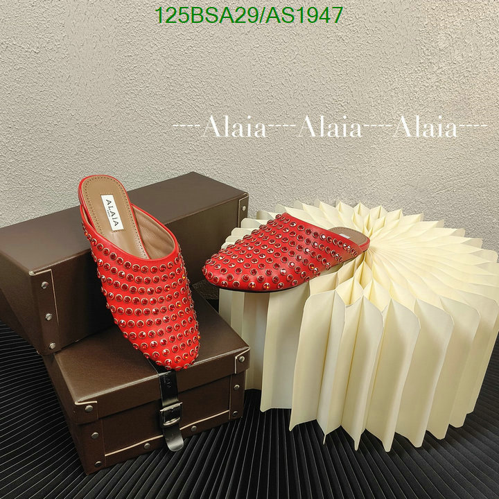 Women Shoes-ALAIA Code: AS1947 $: 125USD