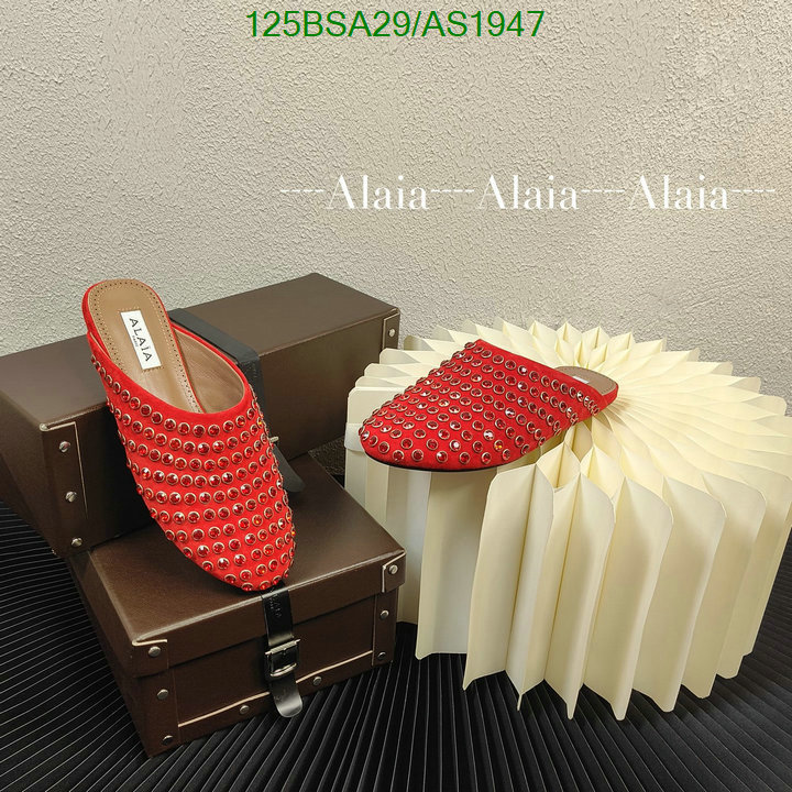 Women Shoes-ALAIA Code: AS1947 $: 125USD