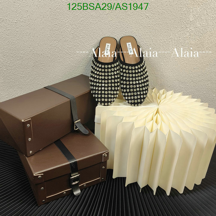 Women Shoes-ALAIA Code: AS1947 $: 125USD