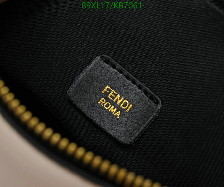 Fendi Bag-(4A)-Boston- Code: KB7061 $: 89USD